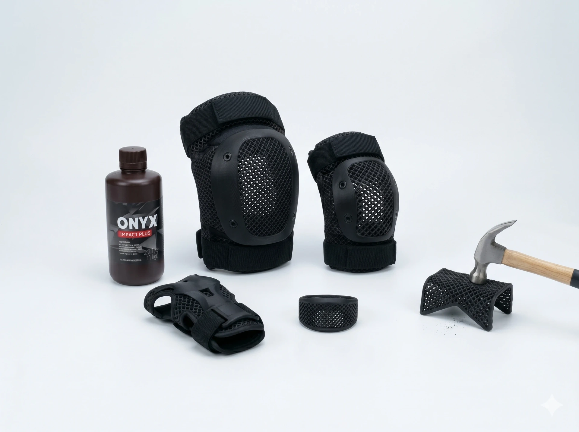 Phrozen Onyx Impact Plus — наколенки и защитни елементи